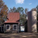 Washington Island house, view from Lake Michigan