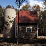 Washington Island house silo